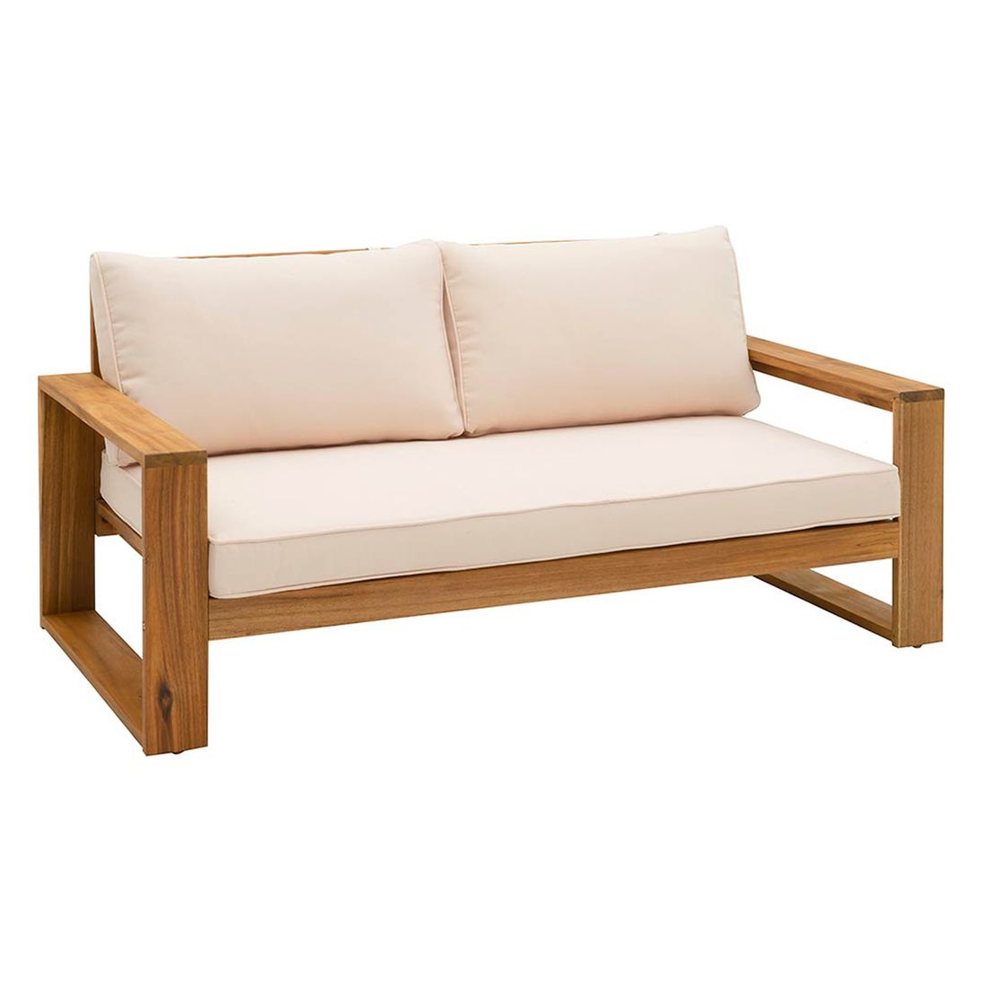 OUTLIV. Santa Cruz Loungeset inkl. Loungetisch Akazie/Polyester