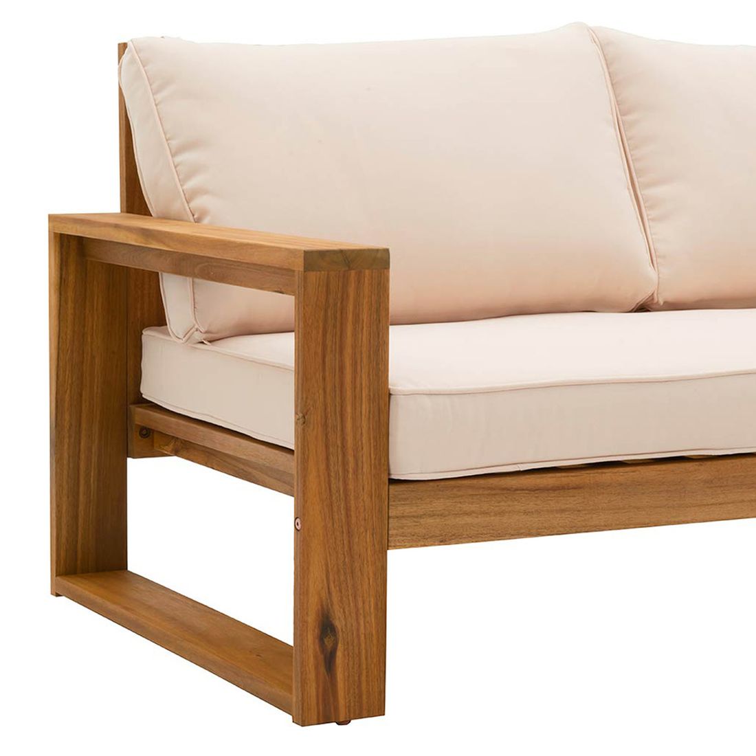 OUTLIV. Santa Cruz Loungeset inkl. Loungetisch Akazie/Polyester