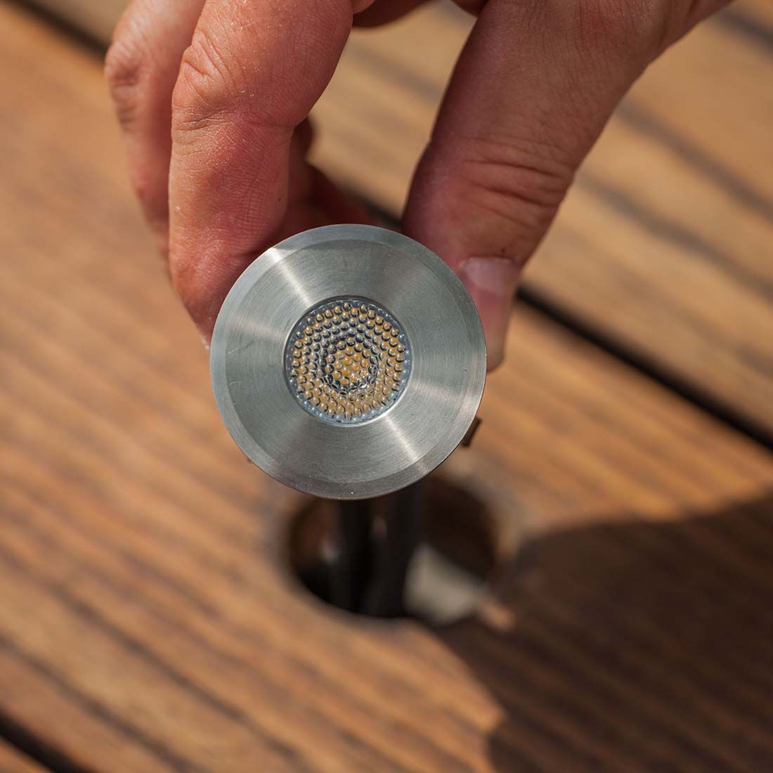 OUTLIV. Smart Light Starter-Set "3 Decklights mit Transformator"