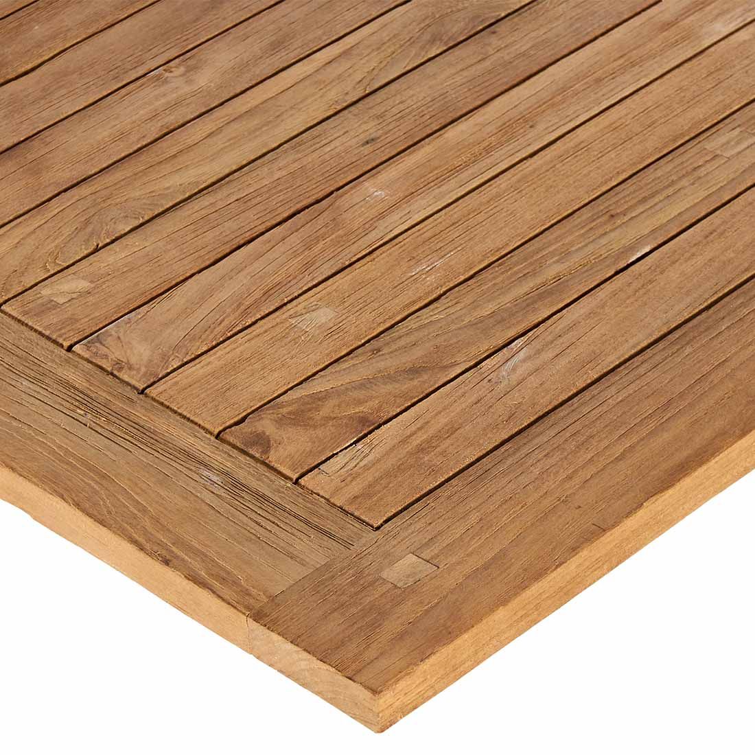 OUTLIV. Gartentisch-Platte 80x80cm Teak