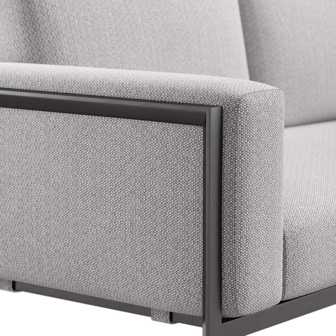 OUTLIV. Toskana Endmodule 2er-Set Aluminium/Sunproof