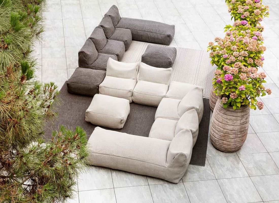 ROOLF Living Dotty Cloud Gartenloungesofa Polypropylen
