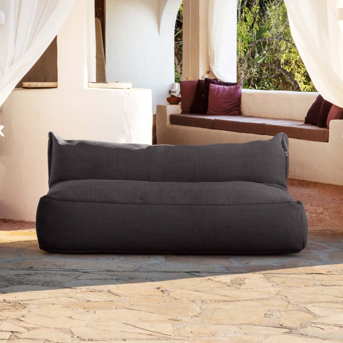 ROOLF Living Dotty Gartenloungesofa Polypropylen