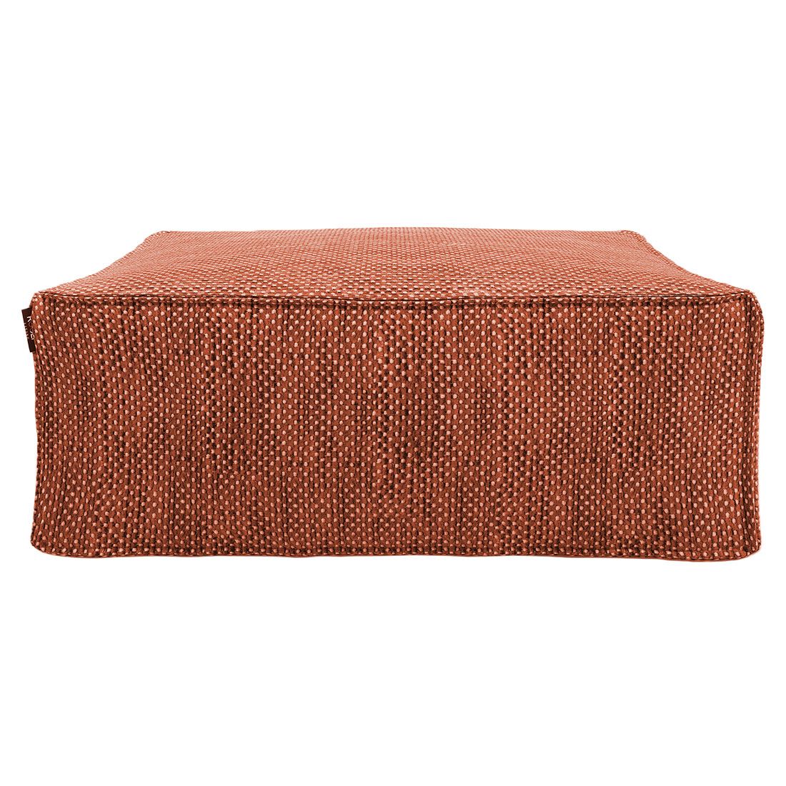 ROOLF Living Silky Loungehocker Polypropylen/Chenille