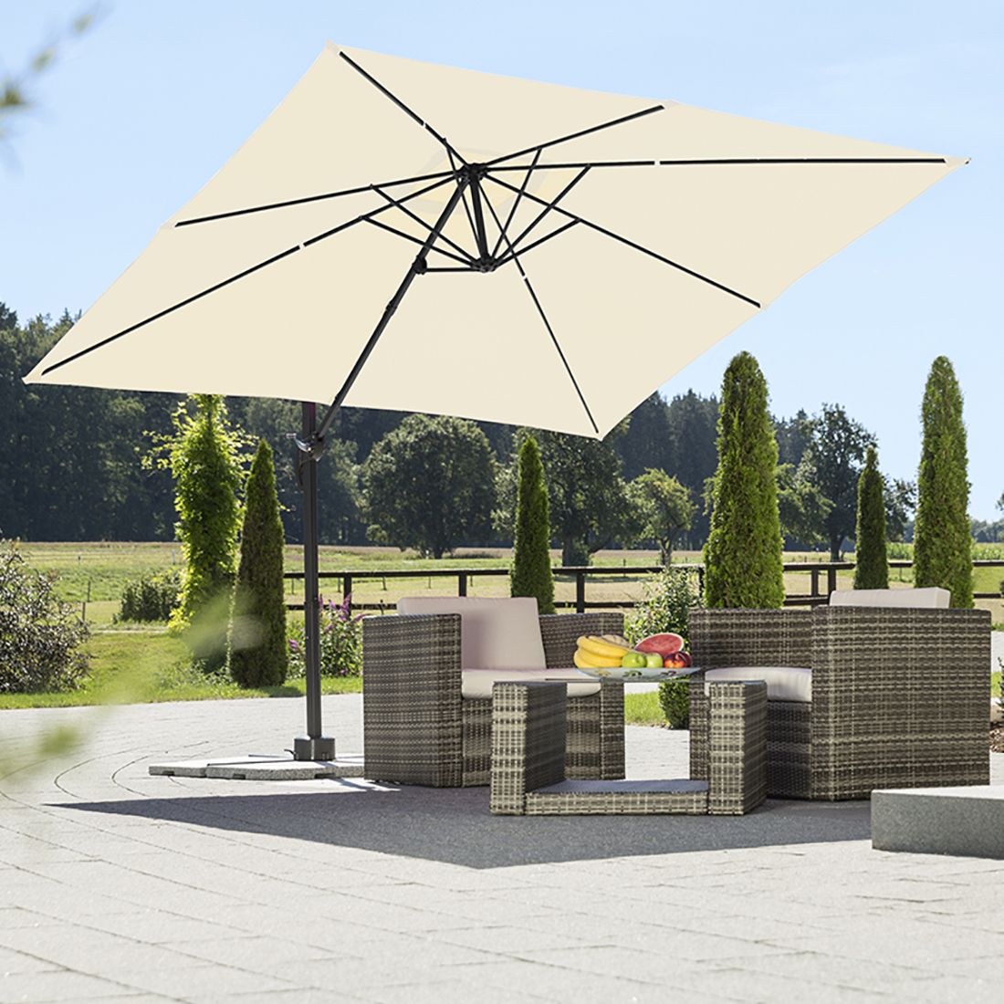 Schneider Rhodos Junior Ampelschirm 270x270cm