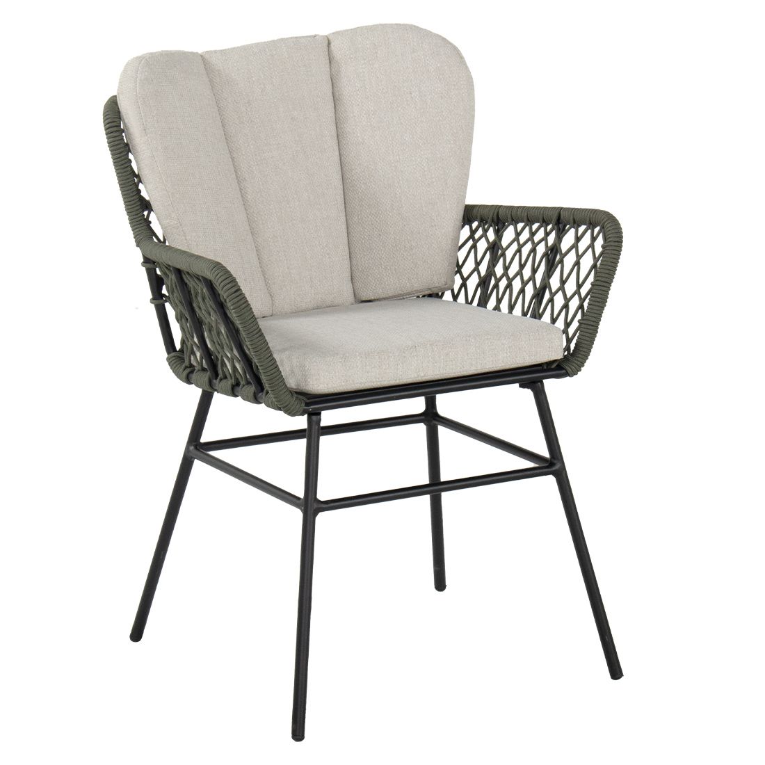 SCHÖNER WOHNEN-Kollektion Benet Gartenmöbel-Set L (6 Plätze) Tisch 220x110cm