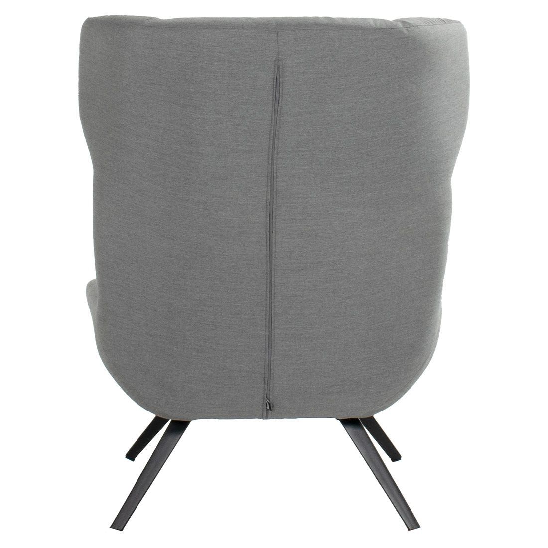 SCHÖNER WOHNEN-Kollektion Elin Loungesessel inkl. Hocker Aluminium/Sunbrella