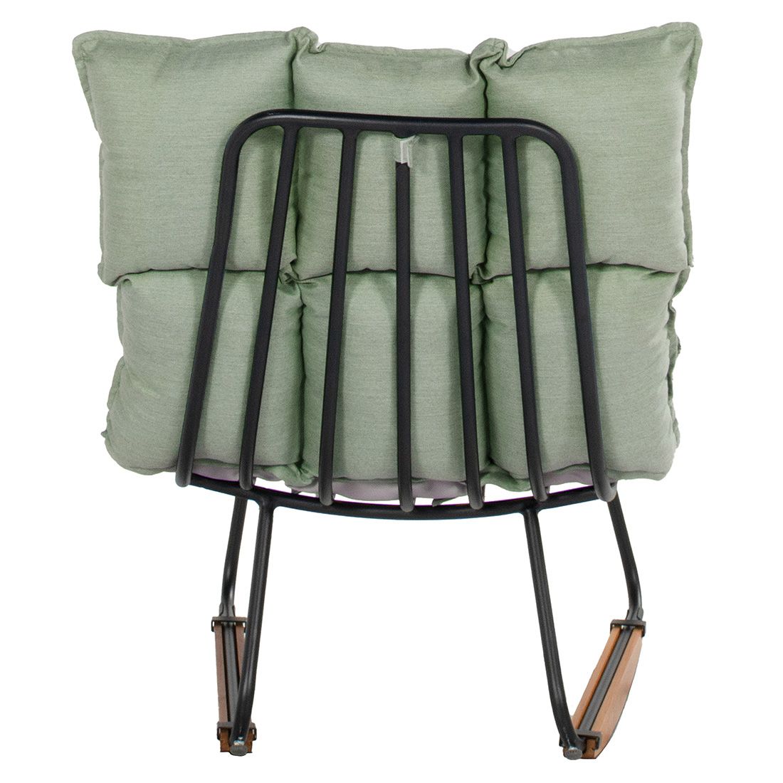 Schöner Wohnen Leska Schaukelstuhl inkl. Hocker Aluminium/Sunbrella