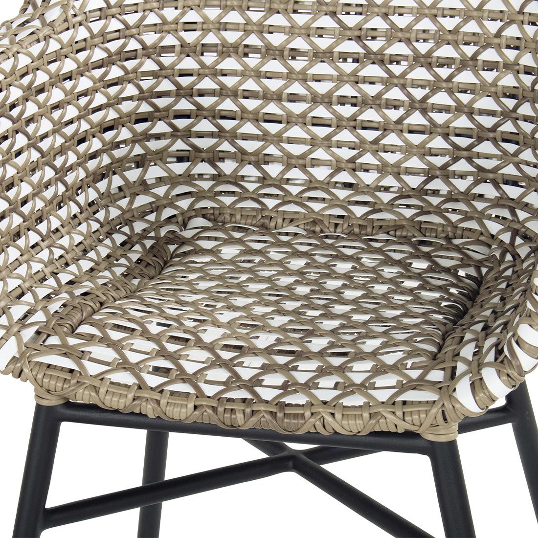 SCHÖNER WOHNEN-Kollektion Saba Gartensessel Aluminium/Kunststoff/Polyrattan