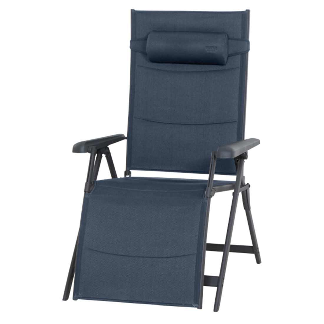 Siena Garden Premium XL Camping Relaxliege verstellbar Aluminium/2D Mesh