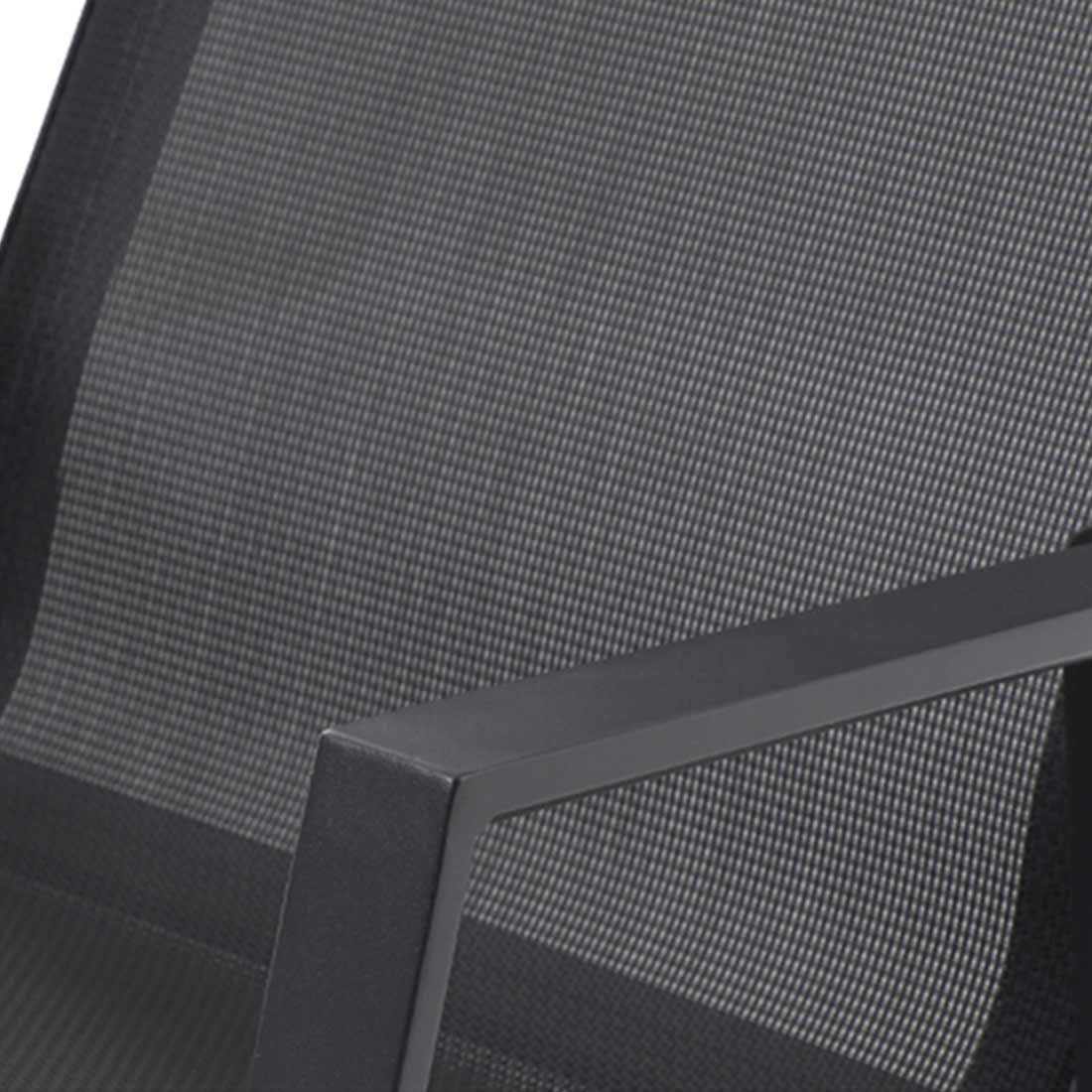 Siena Garden Reno Stapelsessel Aluminium/Ranotex