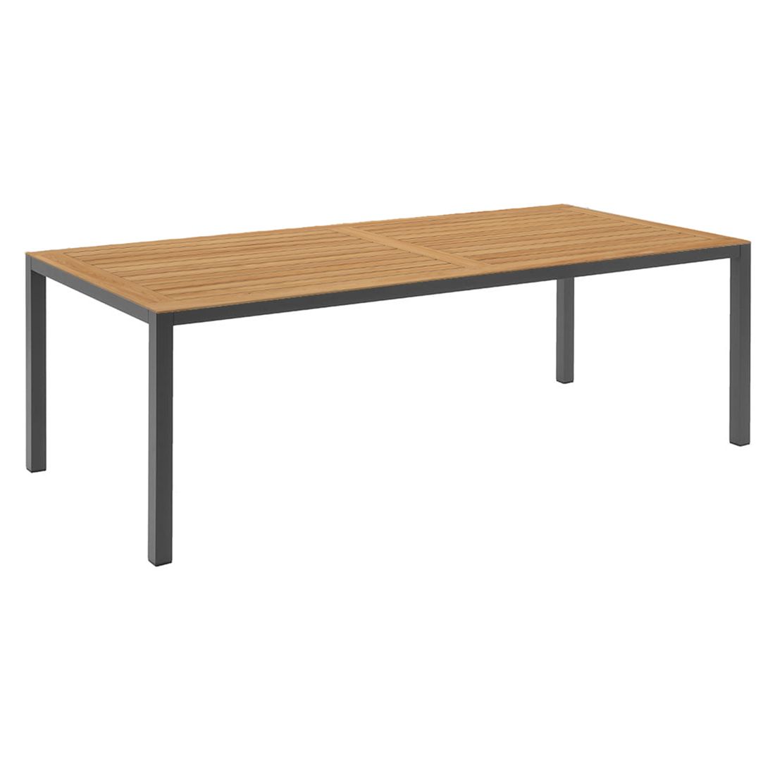 Siena Garden Rondo Gartenmöbel-Set L (6 Plätze) Tisch 220x100cm