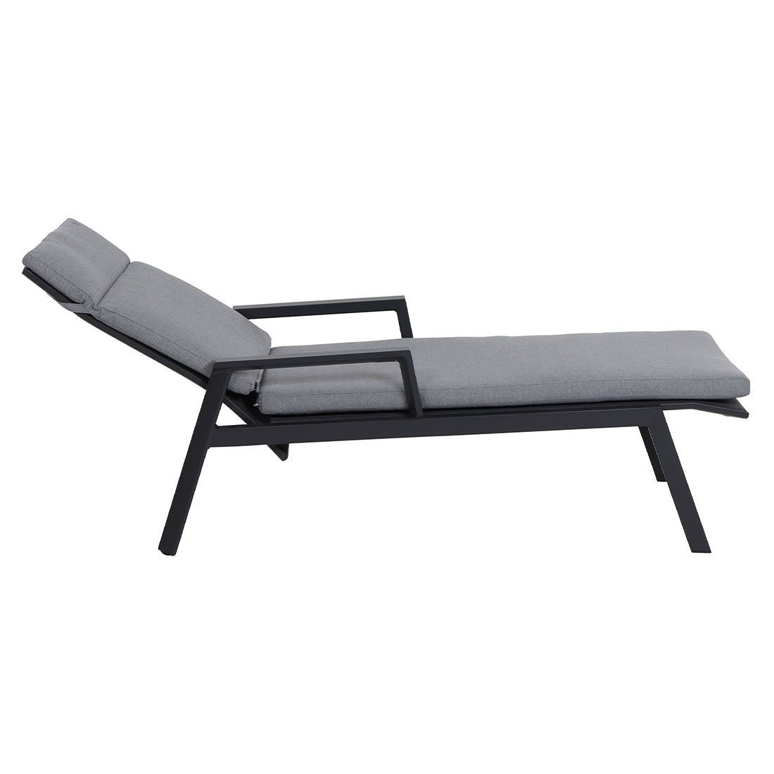 Siena Garden Valencia Gartenliege verstellbar Aluminium/Polypropylen