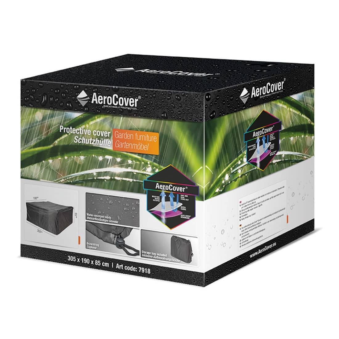 AeroCover Gartenmöbel-Set Schutzhülle 305x190x85cm Polyester