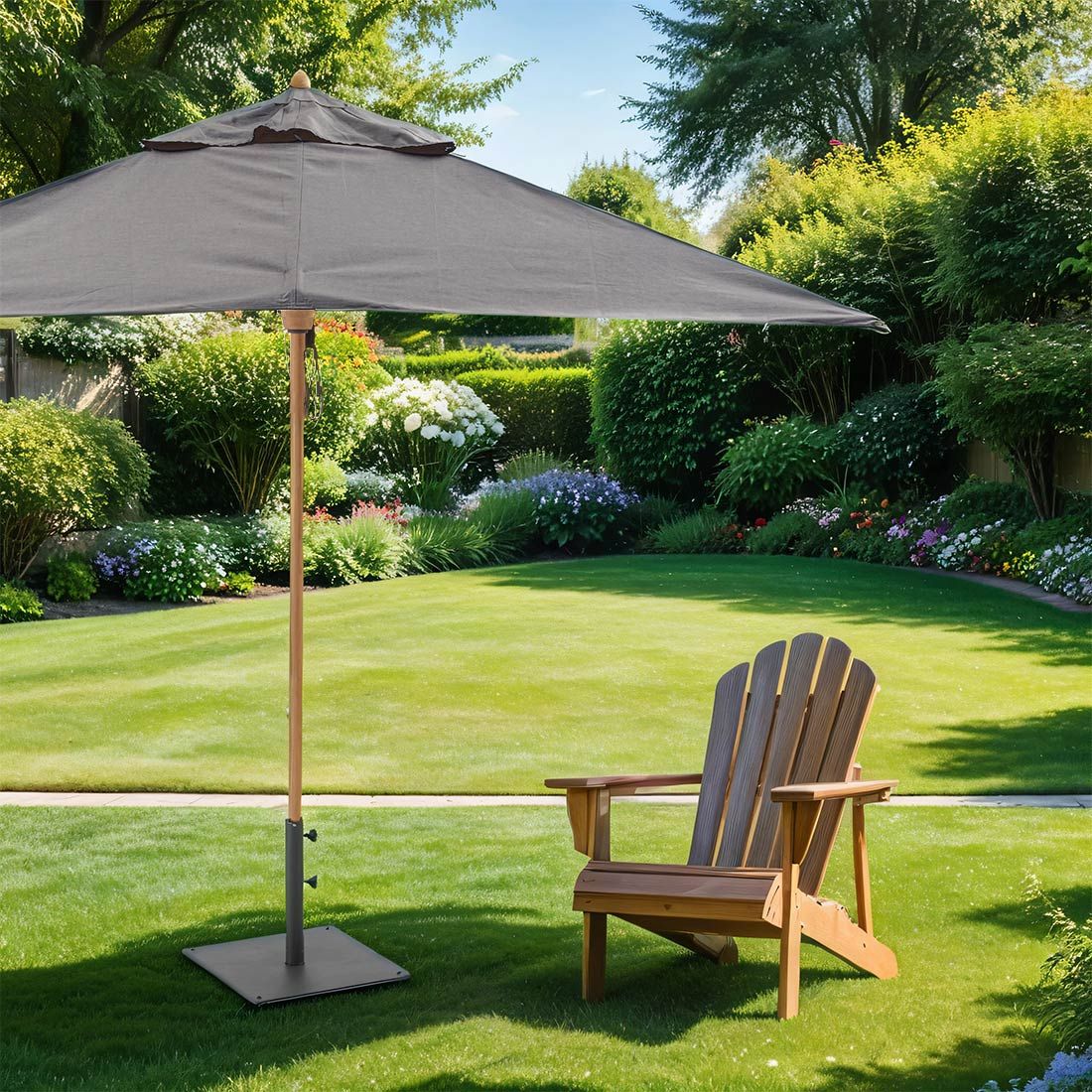 Solpuri Aton Mittelstockschirm 350x350cm