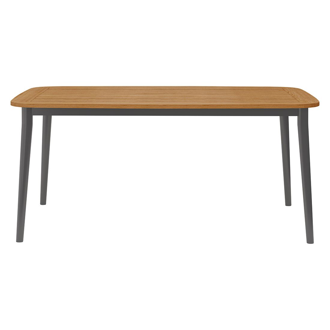Solpuri Charlie Gartentisch Aluminium/Teak