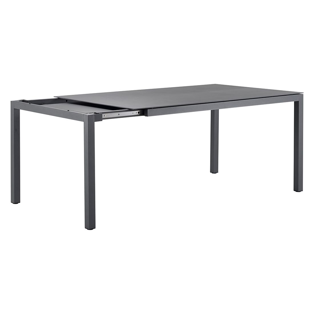 Solpuri Classic Ausziehtisch 160/220x100cm Aluminium/Dekton