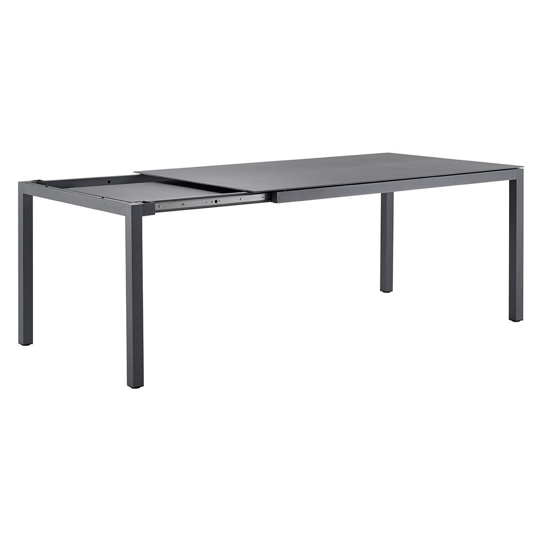 Solpuri Classic Ausziehtisch 160/220x100cm Aluminium/Dekton