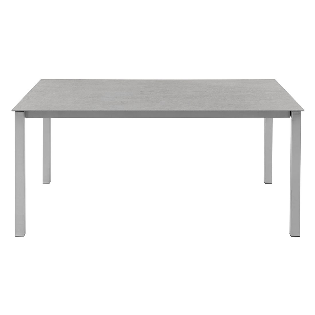 Solpuri Classic Ausziehtisch 160/220x100cm Edelstahl/Dekton