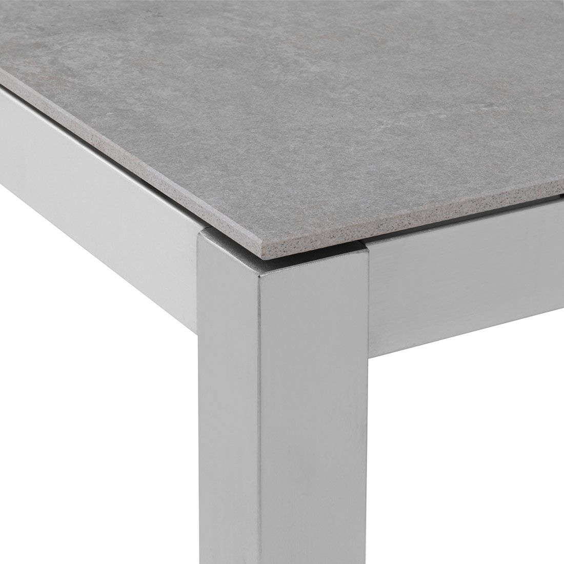 Solpuri Classic Gartentisch Edelstahl/Dekton