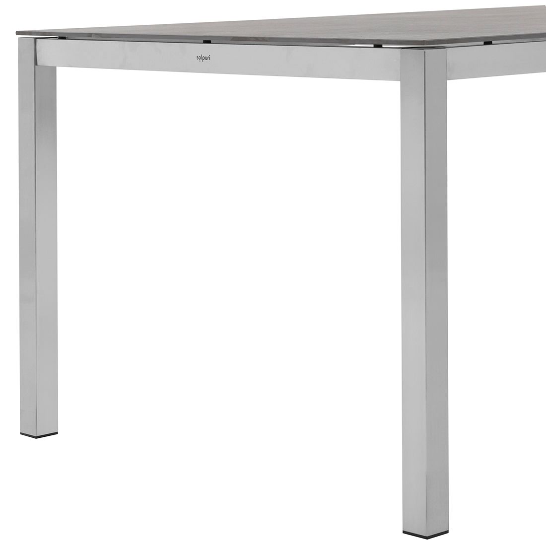 Solpuri Classic Gartentisch Edelstahl/Dekton