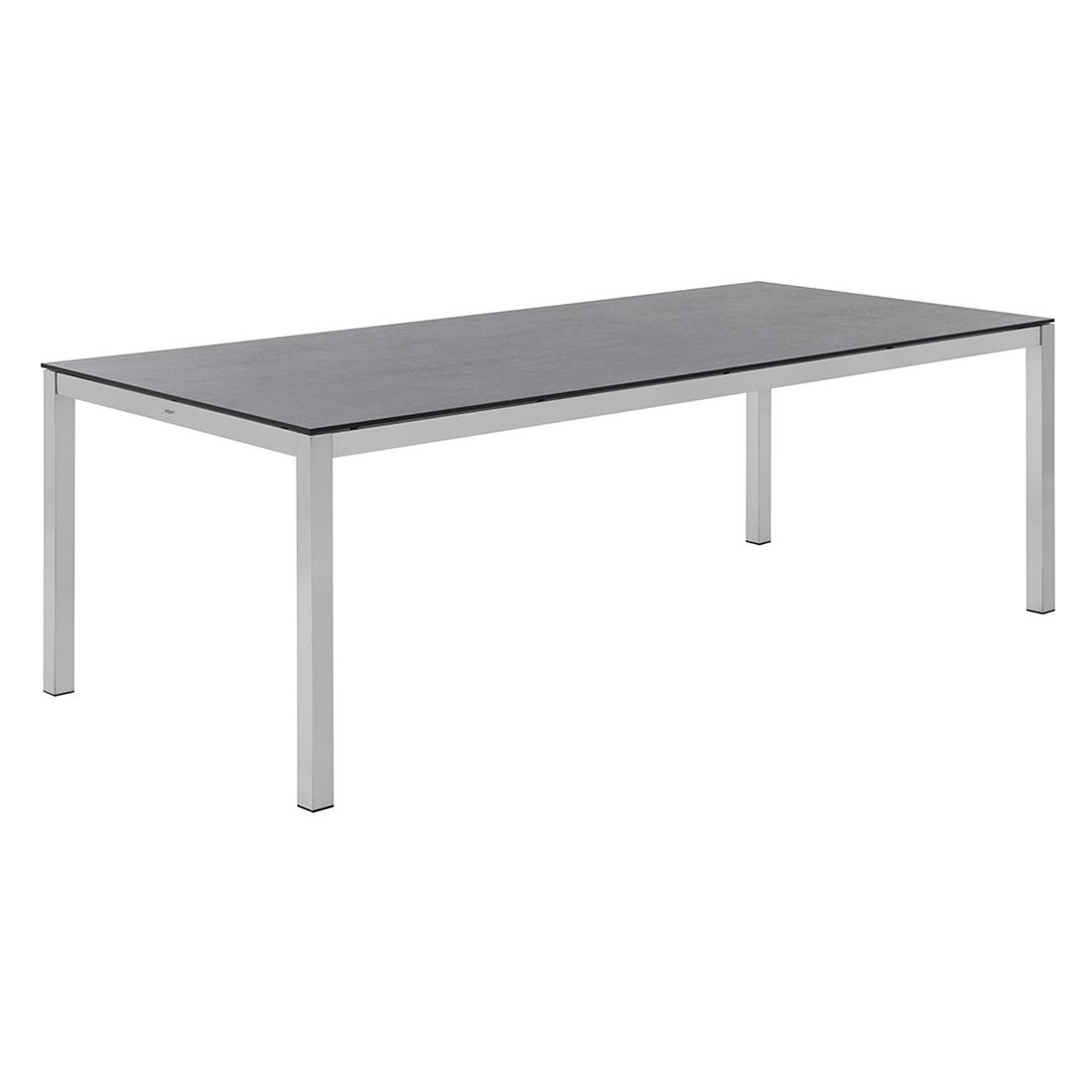 Solpuri Classic Gartentisch 220x100cm Edelstahl/HPL-3D