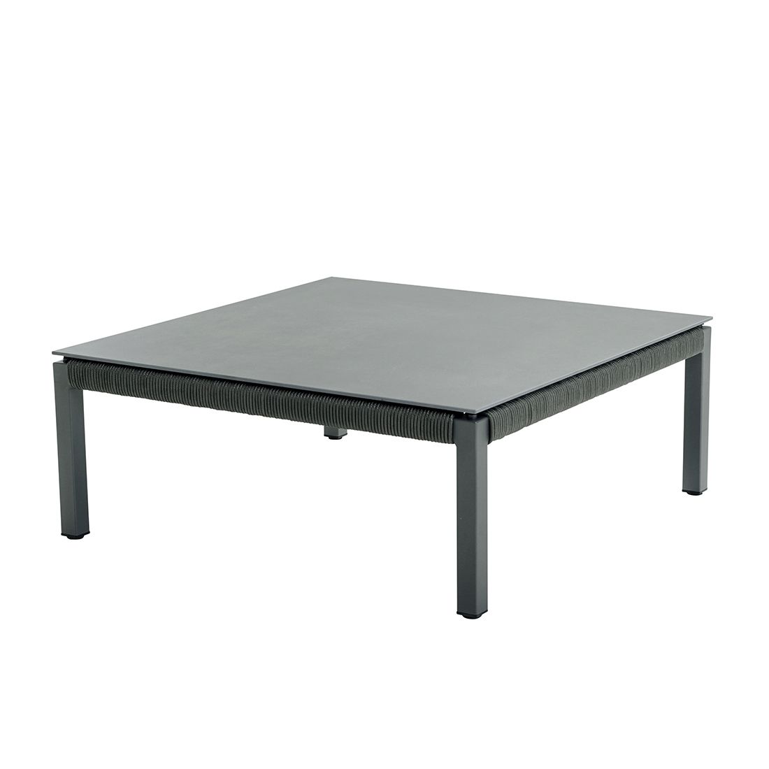 Solpuri Club Ecklounge inkl. Loungetisch Aluminium/Rope
