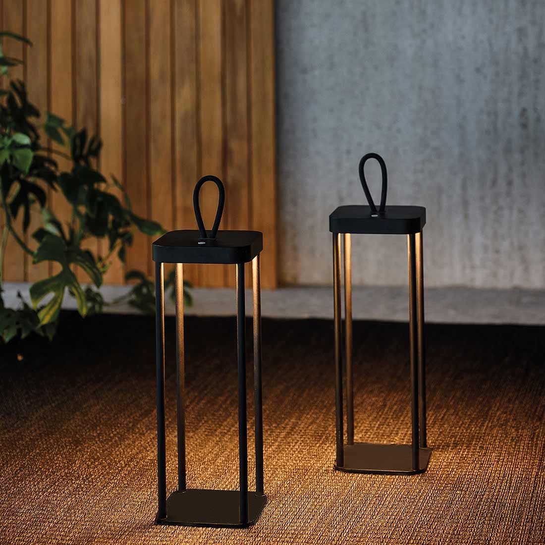 Solpuri Jupita LED-Stehleuchte midi Aluminium