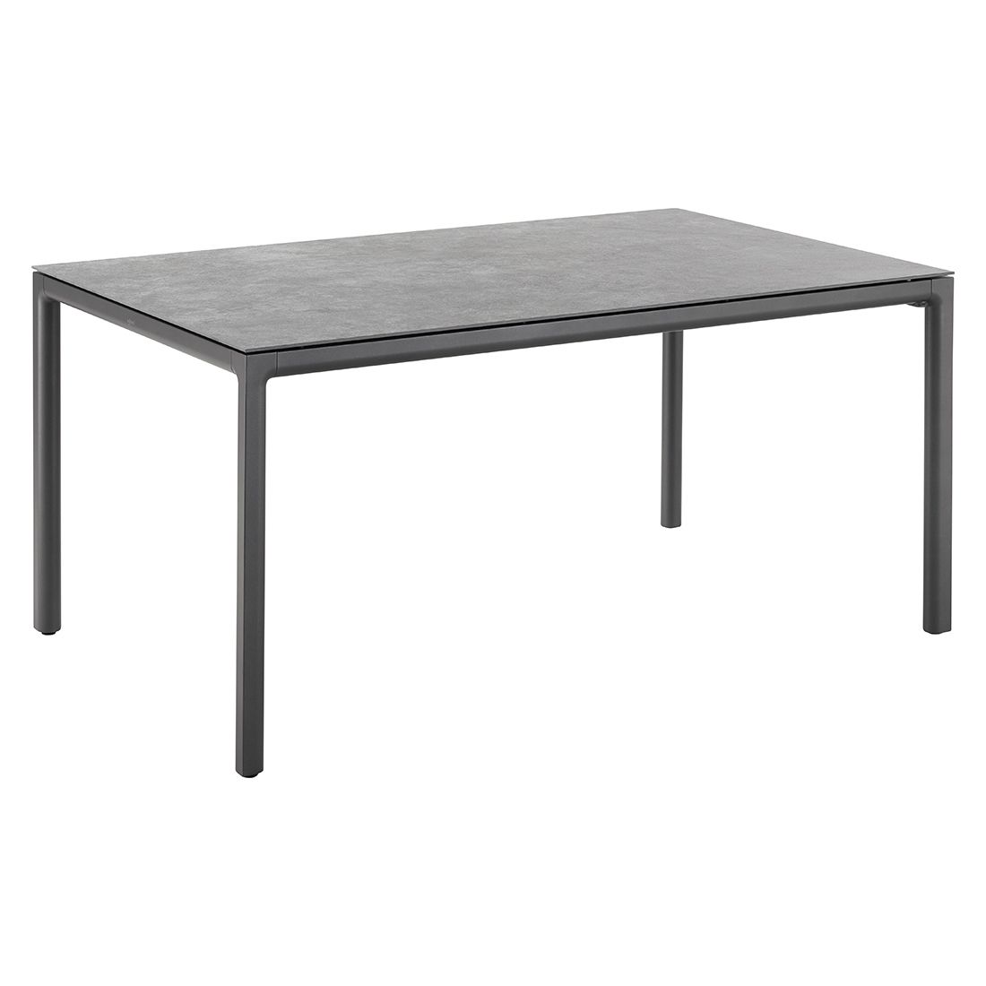 Solpuri Soft Ausziehtisch 160/220x100cm Aluminium/Dekton