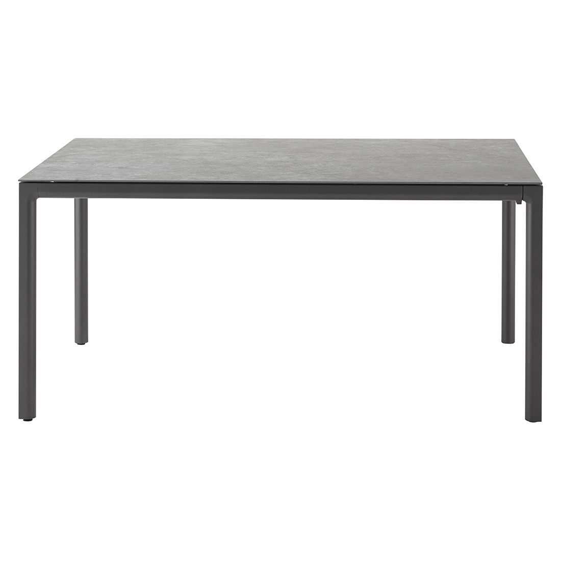 Solpuri Soft Ausziehtisch 160/220x100cm Aluminium/Dekton