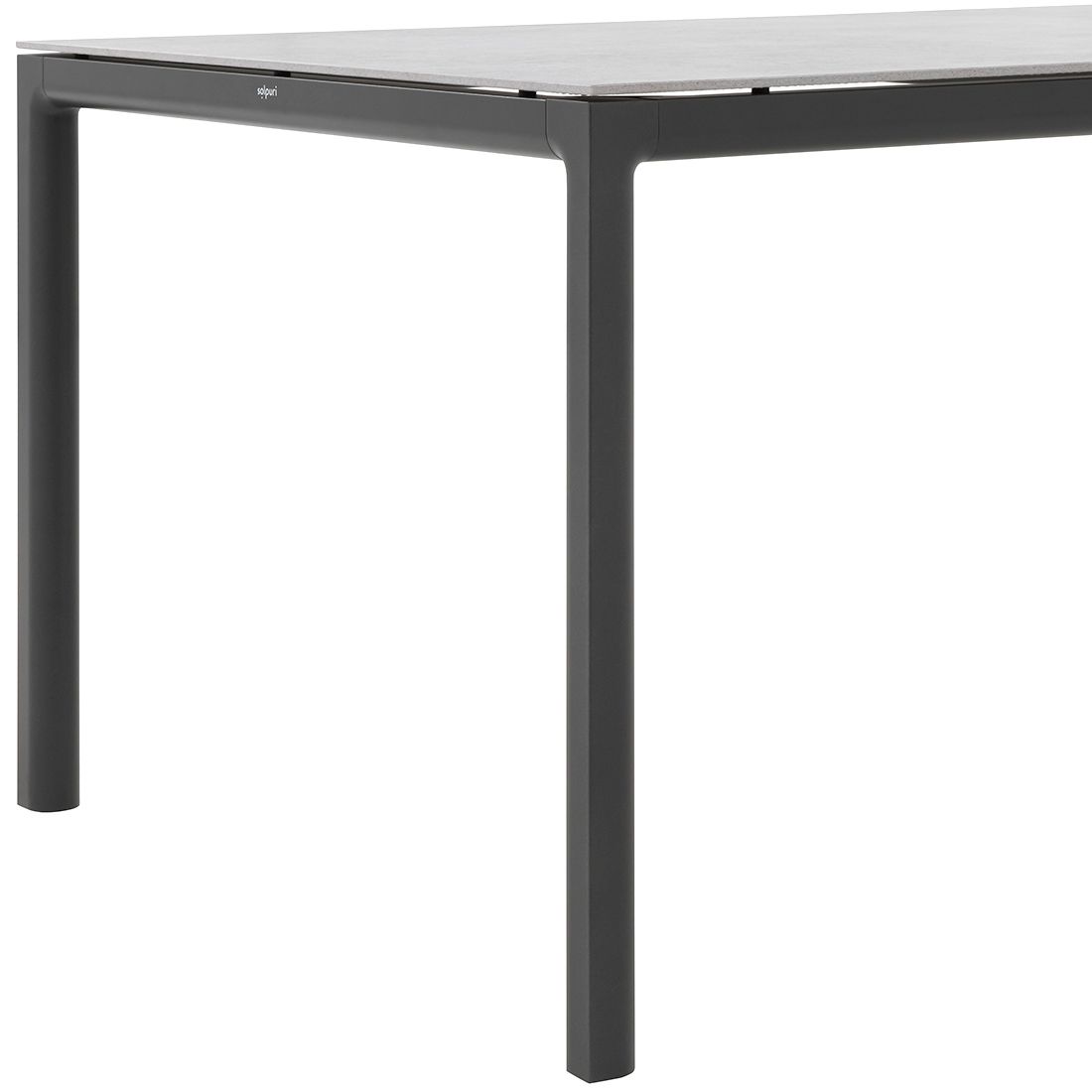 Solpuri Soft Gartentisch Aluminium/Dekton