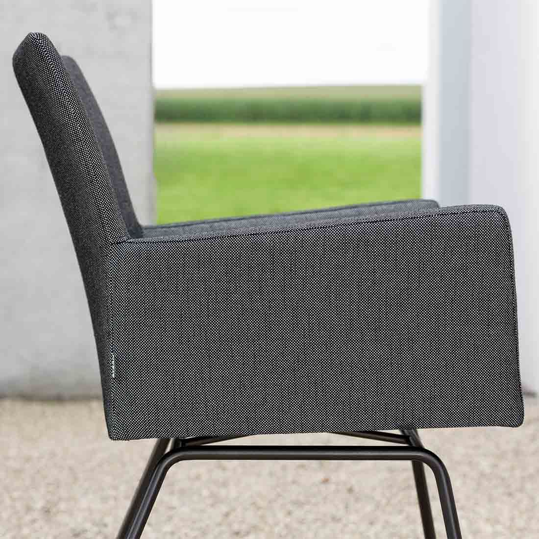 Stern Artus VIP Diningsessel Edelstahl/Outdoorstoff