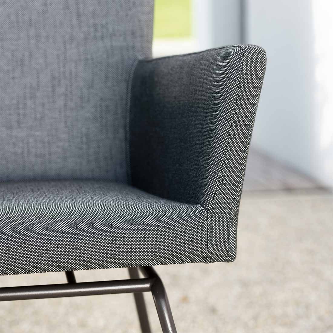 Stern Artus VIP Diningsessel Edelstahl/Outdoorstoff