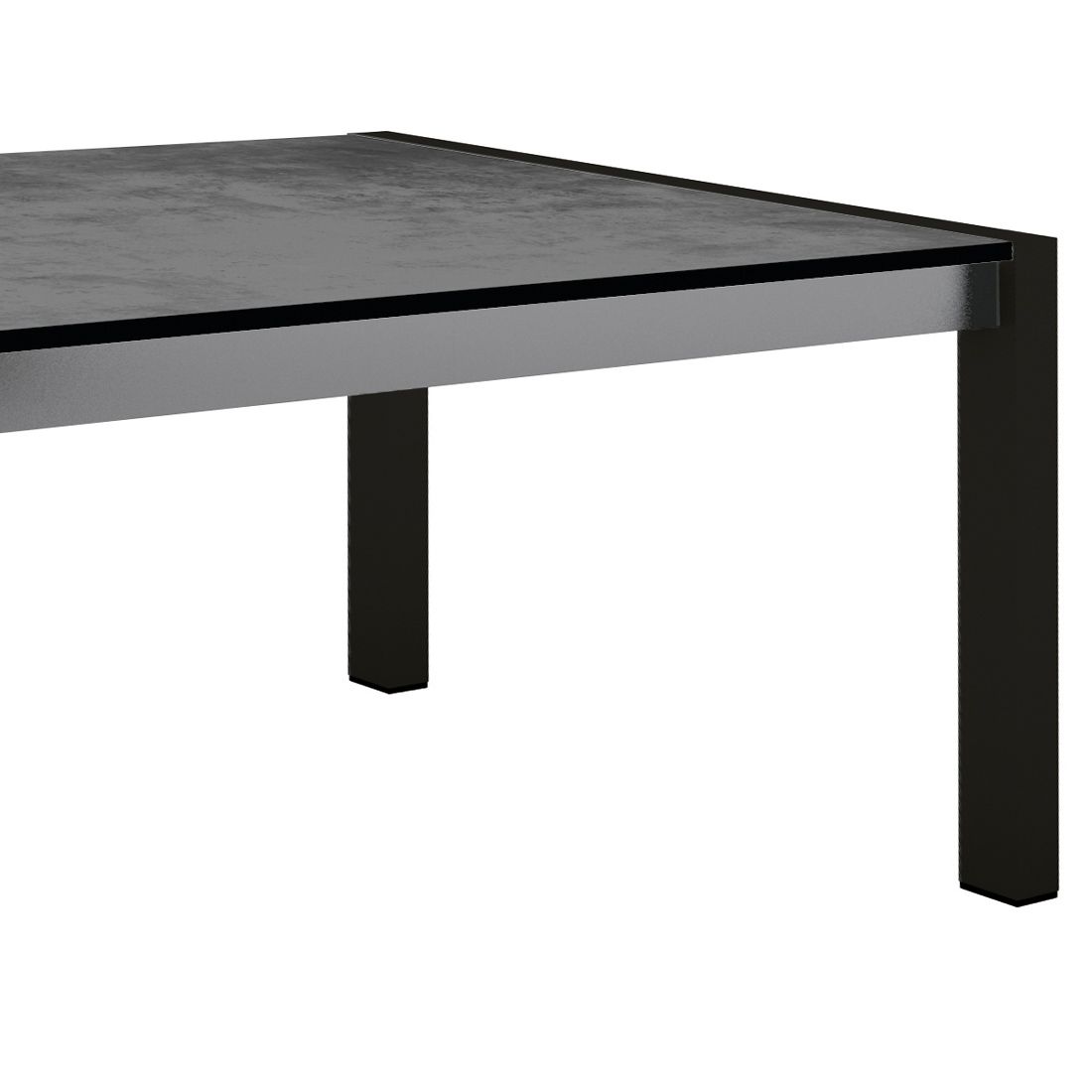 Stern Ausziehtisch 174/254x90cm Aluminium/Silverstar