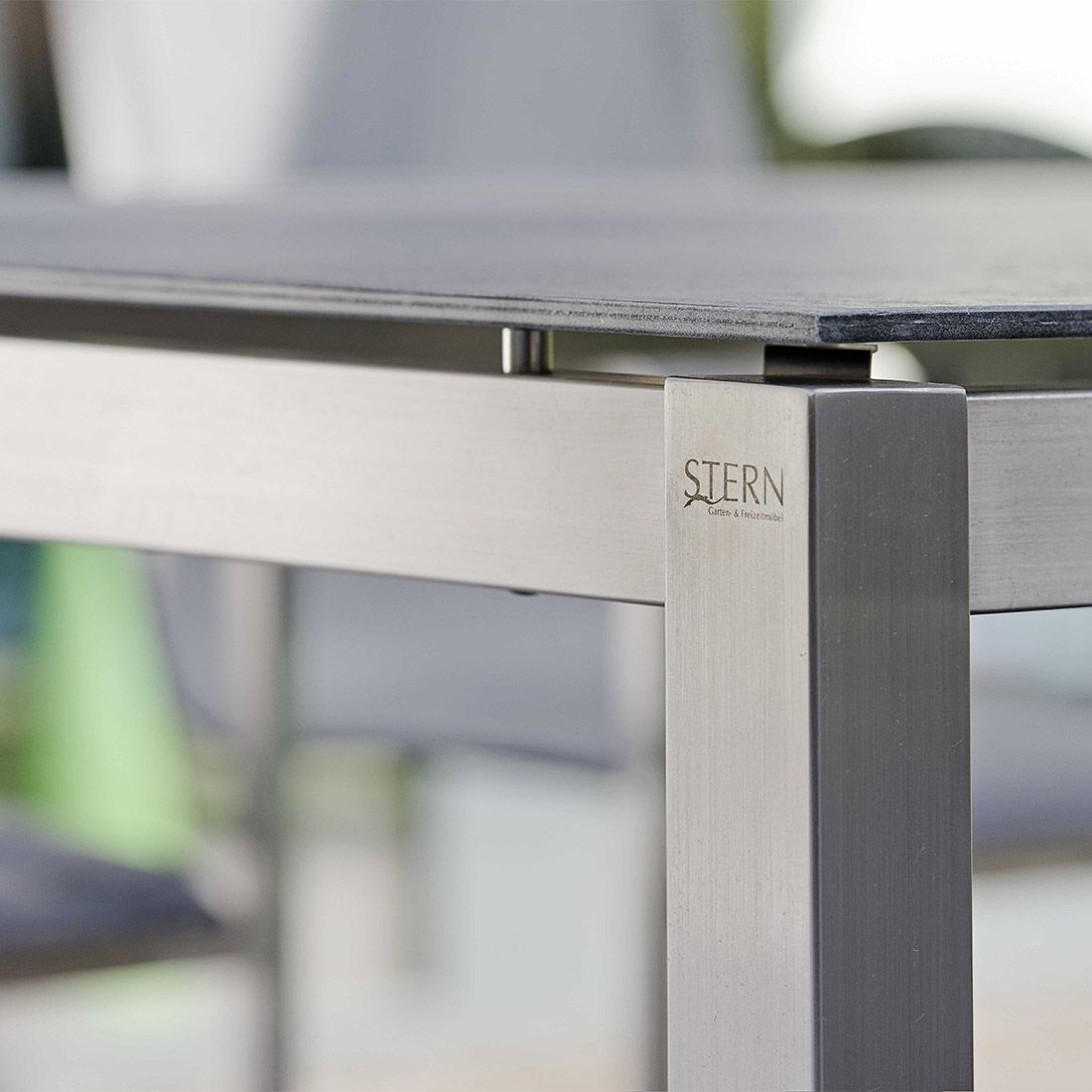Stern Classic Gartentisch-Gestell Edelstahl