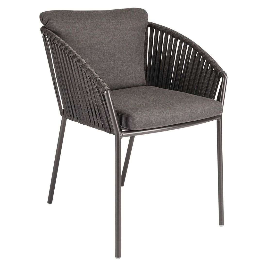 Stern Cliff Stapelsessel Aluminium mit Sitz- und Rückenkissen