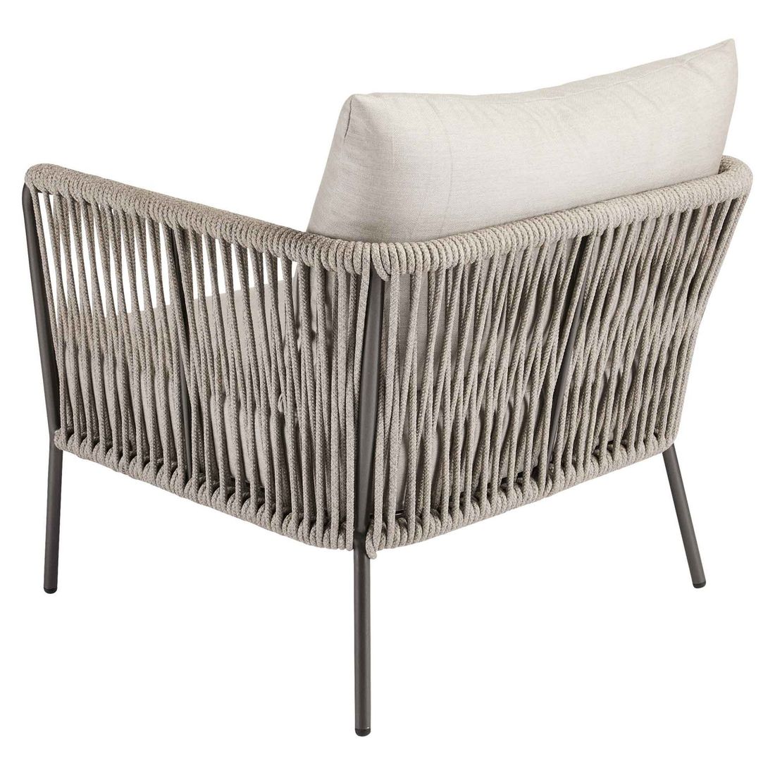 Stern Marla Loungesessel Aluminium/Rope/Polyacryl