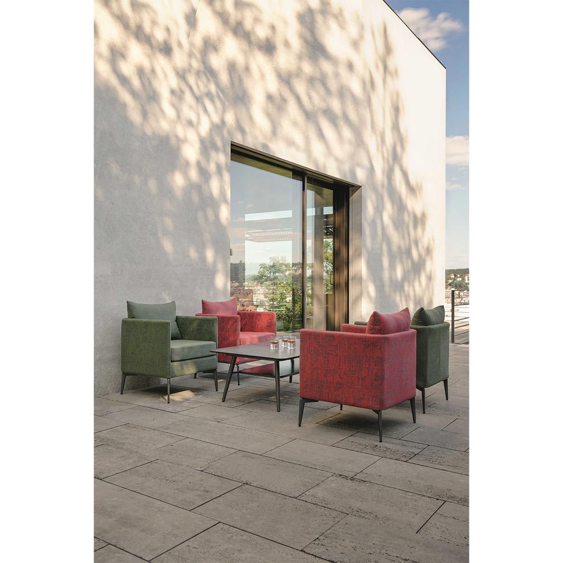 Stern Marta Gartensessel Aluminium/Sunbrella