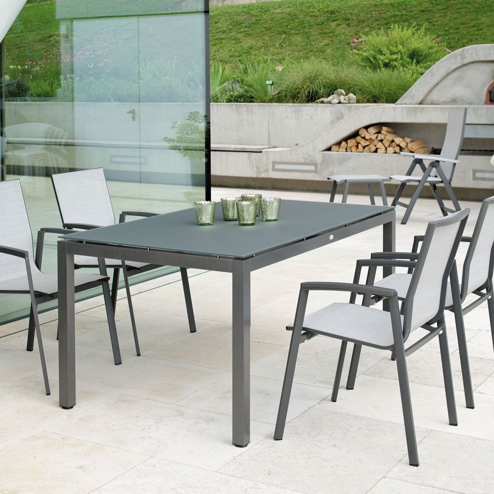 Stern New Top Stapelsessel Aluminium/Textilene