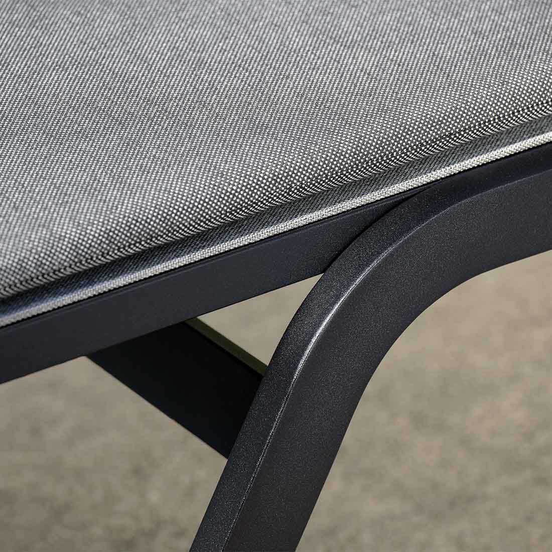 Stern Novi Gartenliege Aluminium/Textilene