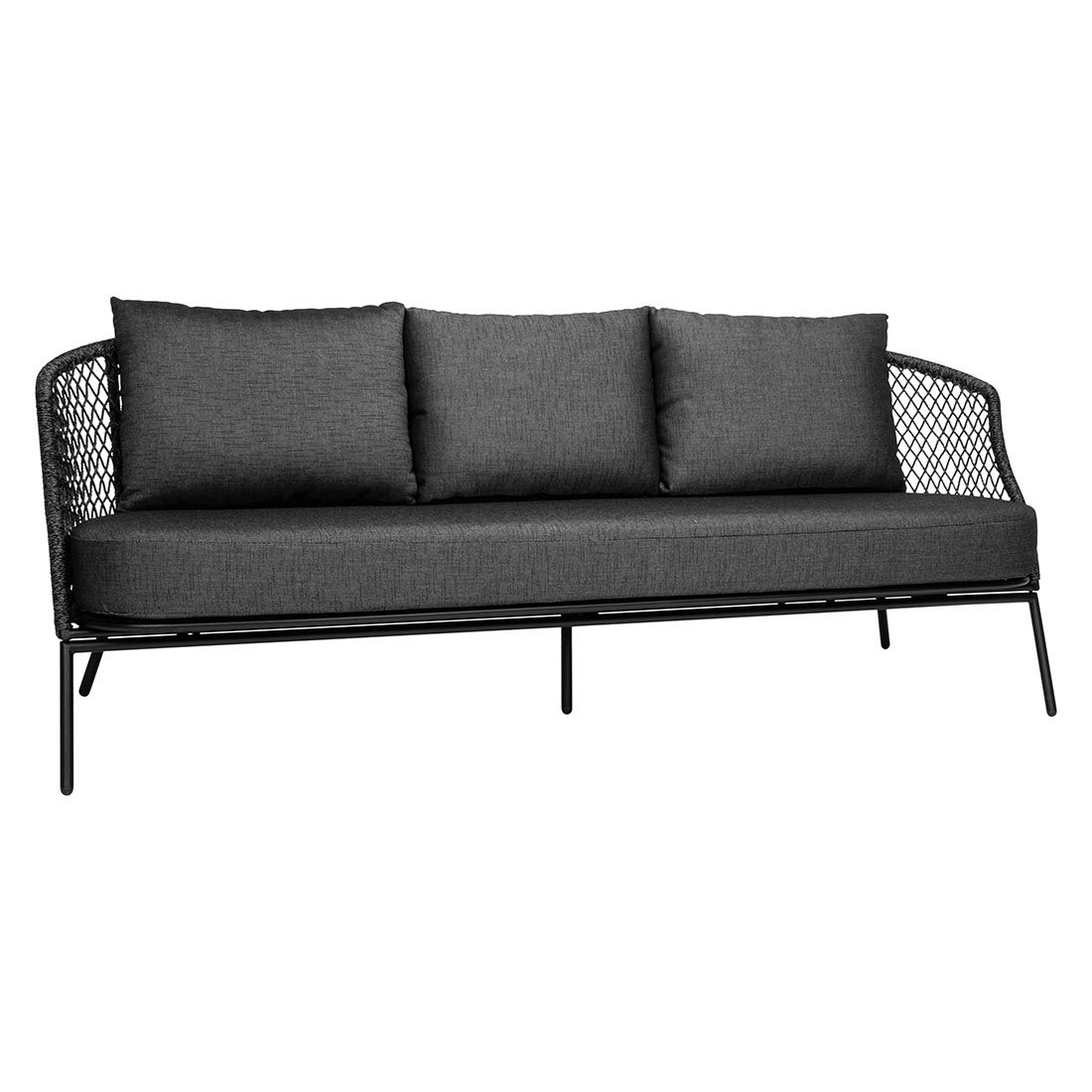 Stern Odea Gartenloungesofa Aluminium/Rope/Polyacryl