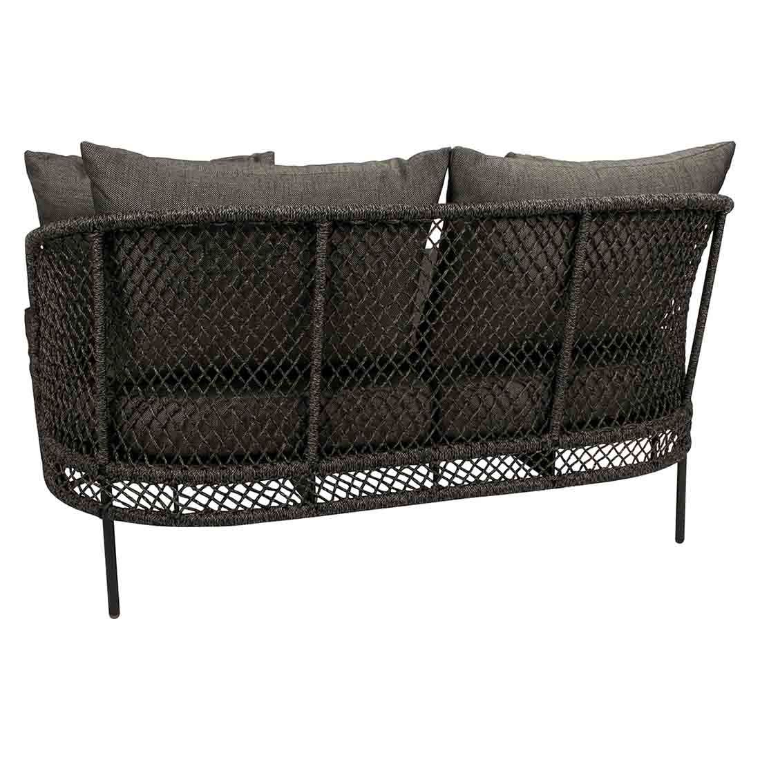 Stern Odea Doppelliege Aluminium/Rope/Outdoorstoff
