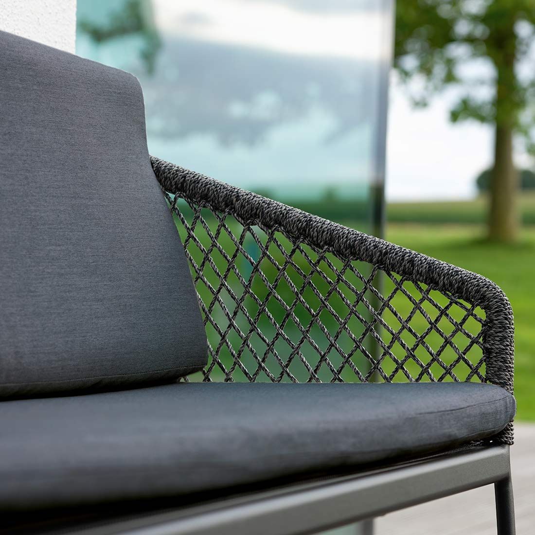 Stern Odea Gartenmöbelset 4-tlg. mit Tisch 220x100cm