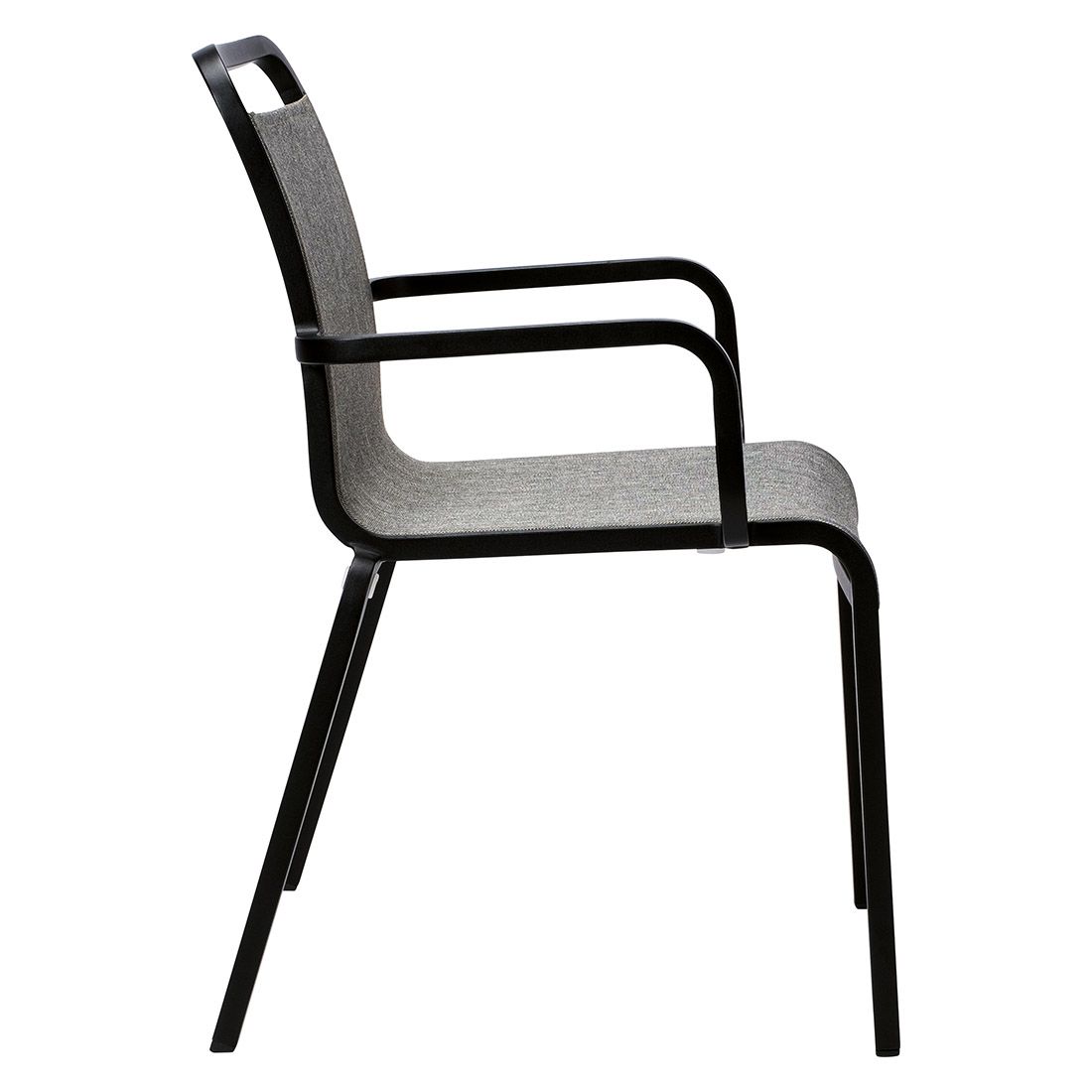 Stern Oskar Stapelsessel Aluminium/Textilene