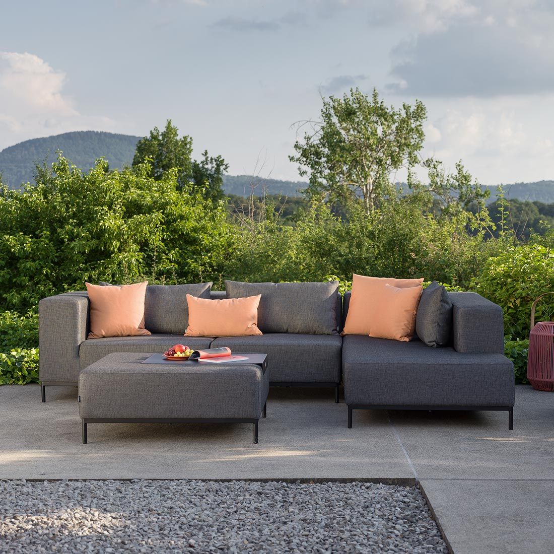 Stern Taavi Ecklounge Aluminium/Polyacryl