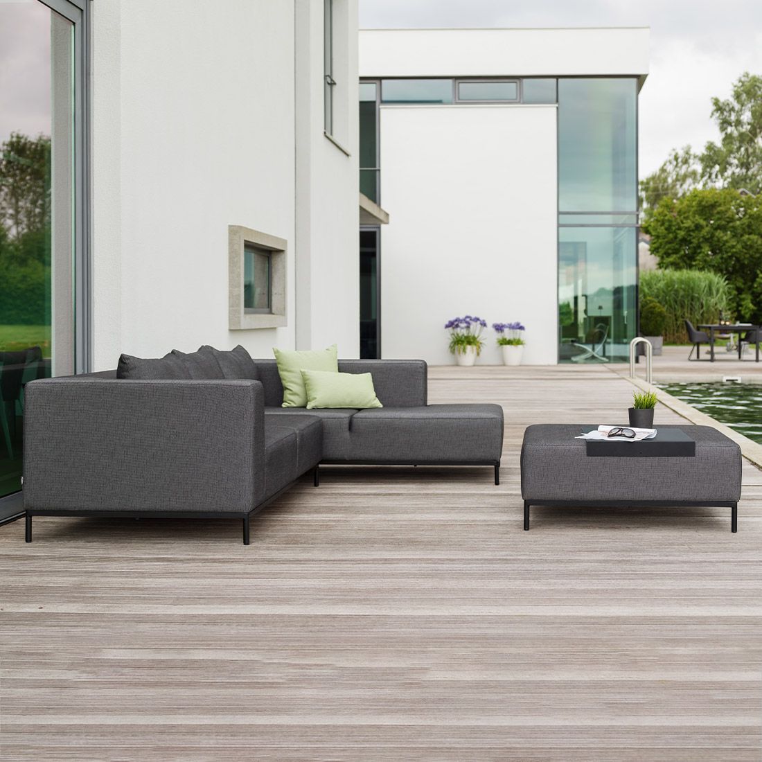 Stern Taavi Ecklounge Aluminium/Polyacryl