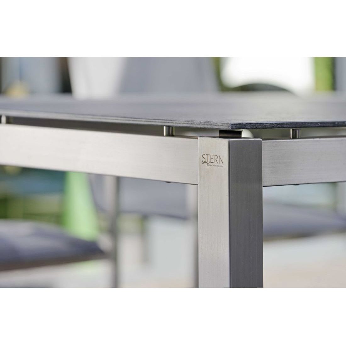 Stern Classic Gartentisch-Gestell Edelstahl