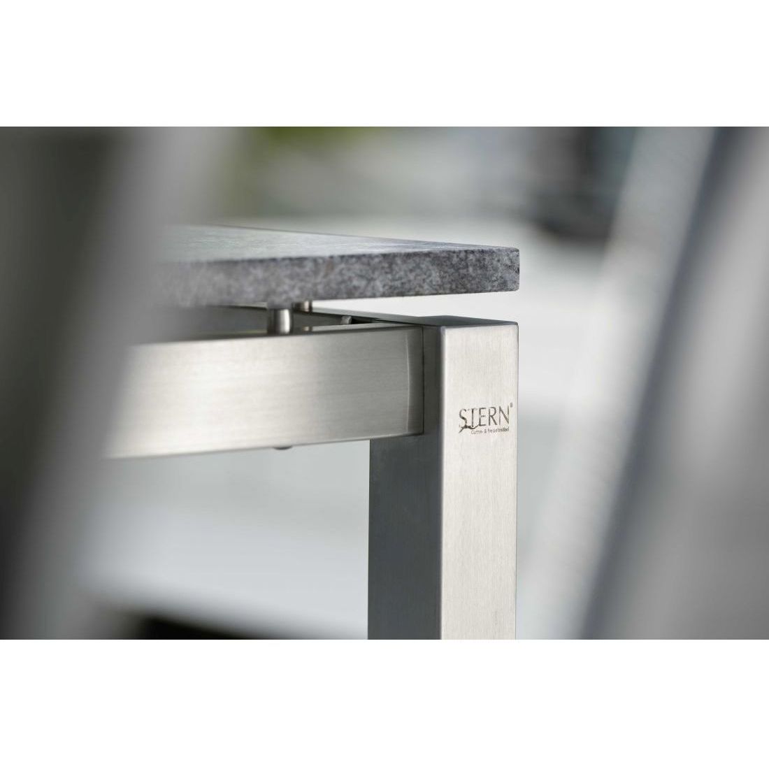 Stern Classic Gartentisch-Gestell Edelstahl