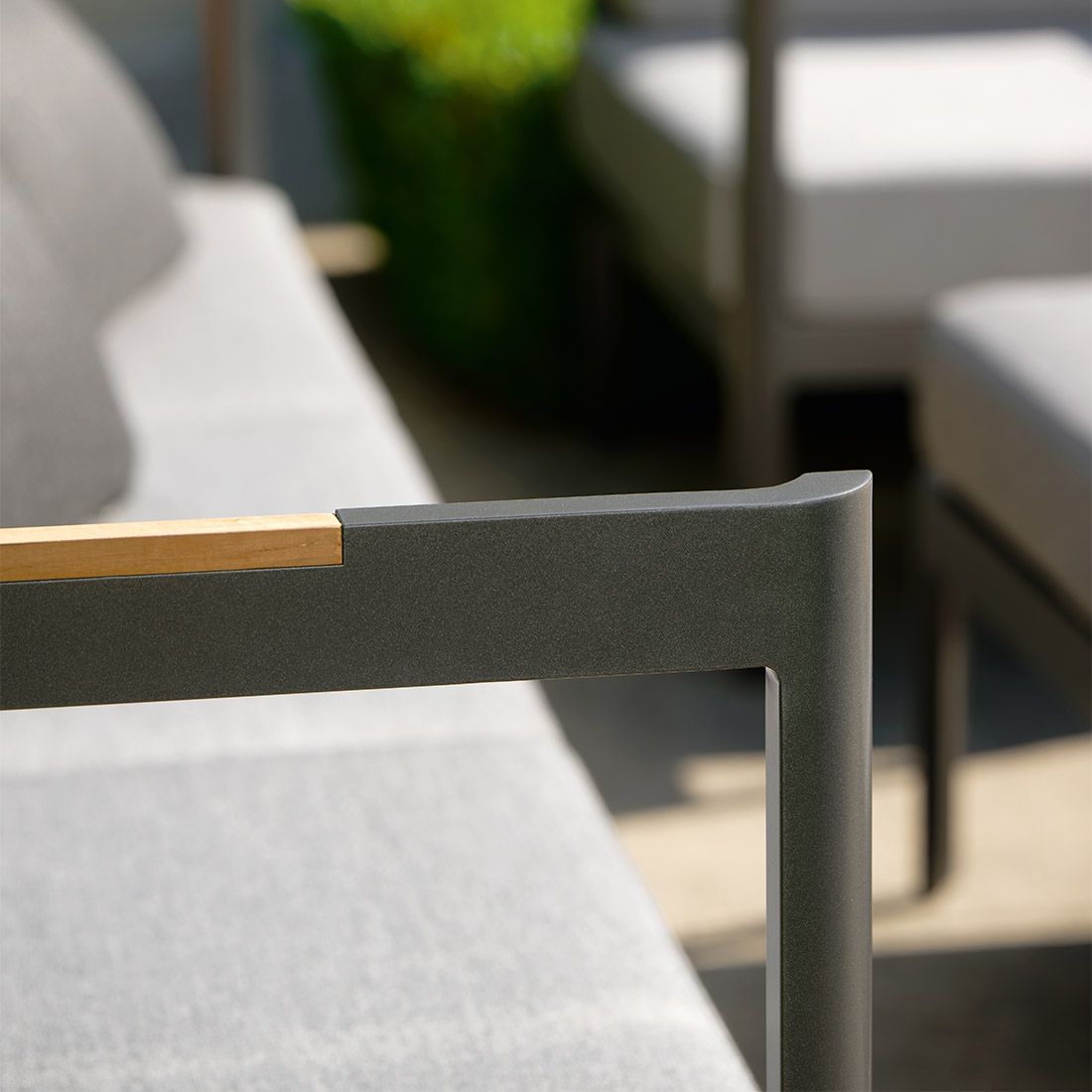 Stern Viggo Ecklounge Aluminium/Polyacryl