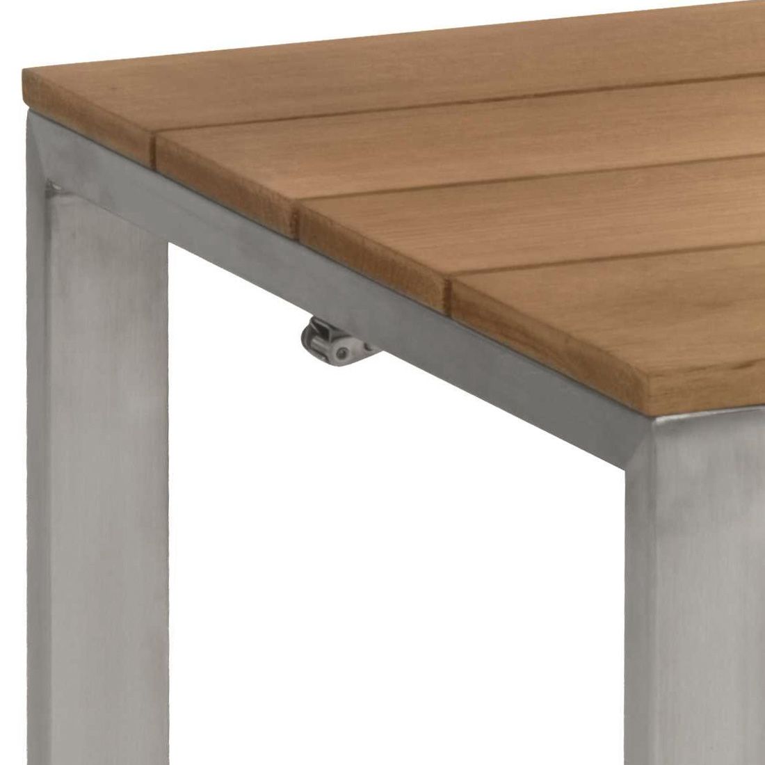 Stern Viona Gartenhocker Edelstahl/Teak